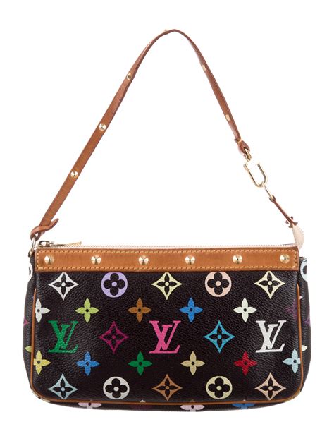 louis vuitton multi pochette leather|louis vuitton multi colored bag.